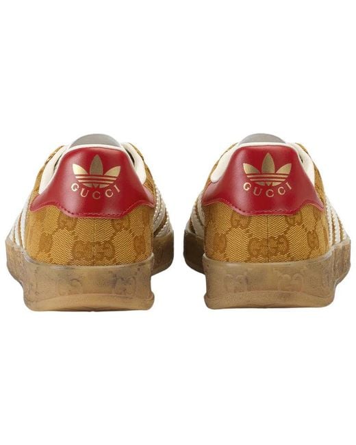 Gucci Brown Adidas X Gazelle 'Gg Monogram' for men