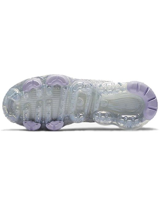 Nike White (Wmns) Air Vapormax Flyknit 3 'Barely Volt'