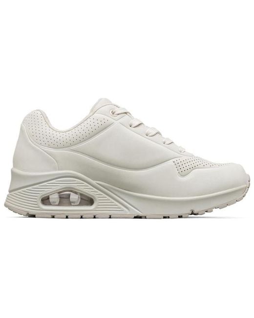 Skechers White (Wmns) Uno Stand On Air