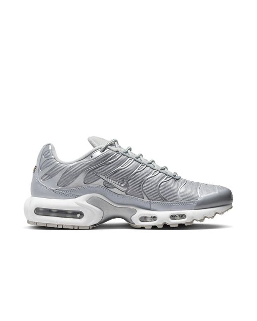 Nike Gray Air Max Plus 'Metallic' for men