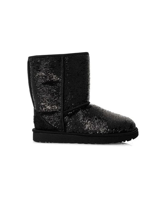 Ugg Black (Wmns) Classic Short Cosmos Sequin