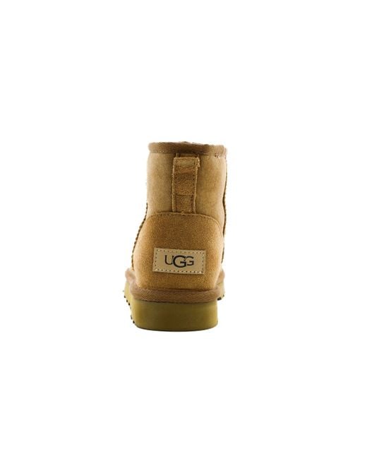 Ugg Brown Classic Mini Ii Stay Warm Fleece Lined