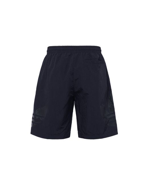 Adidas Blue Originals Tricolor Short2 Printing Sports Short Pant for men