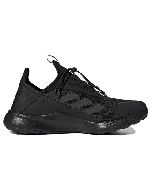 Adidas Black Terrex Voyager 21 Slip-On Heat.Rdy 'Core' for men