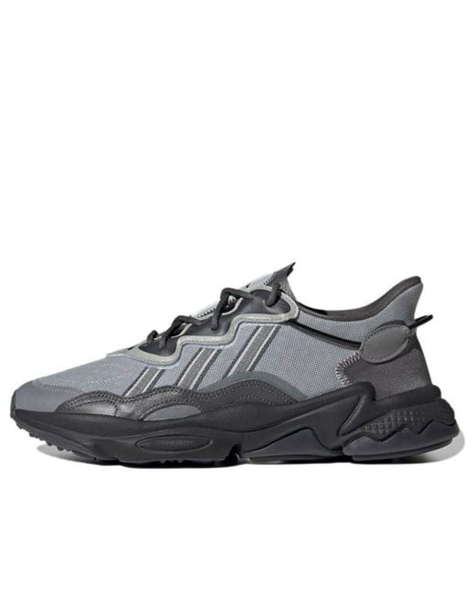 Adidas Gray Originals Ozweego 'Triple' for men