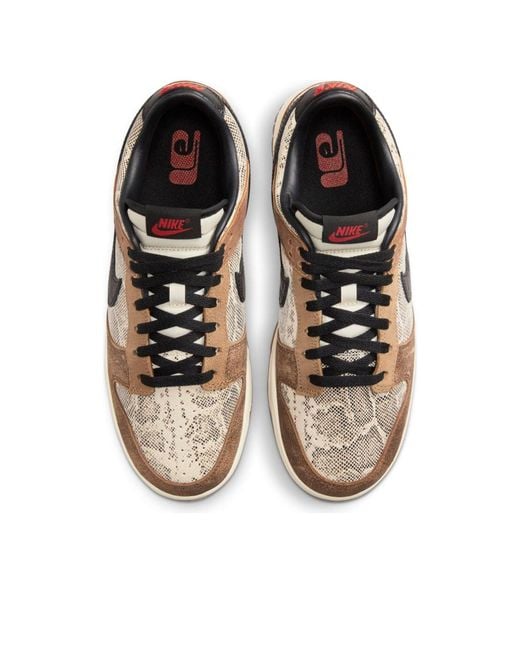 Nike Brown Dunk Low Co.Jp Snakeskin' for men