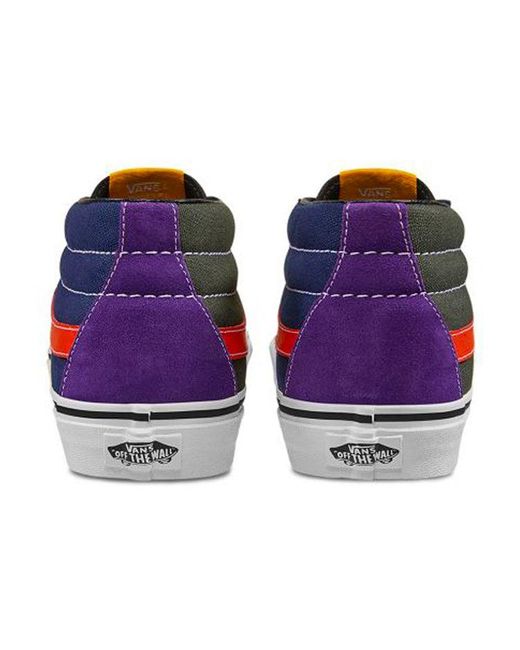 Vans Blue Mix Match Sk8Mid for men
