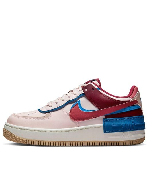 Nike Blue (Wmns) Air Force 1 Low Shadow 'Light Soft Team'