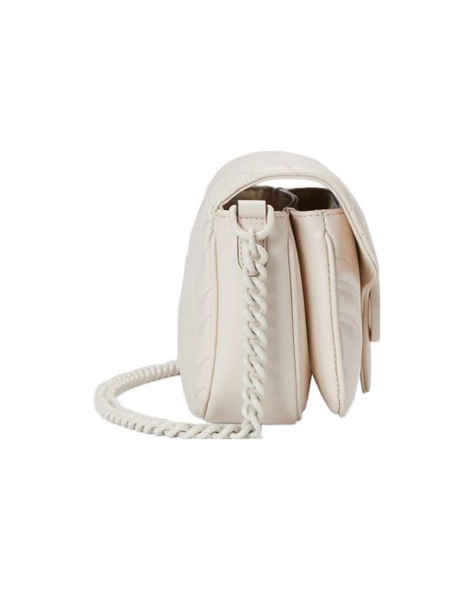 Gucci Natural (Wmns) Gg Marmont Matelasse Shoulder Bag