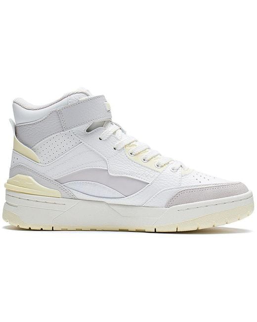 Li-ning White (Wmns) Rsr 101 High 'Smoke'