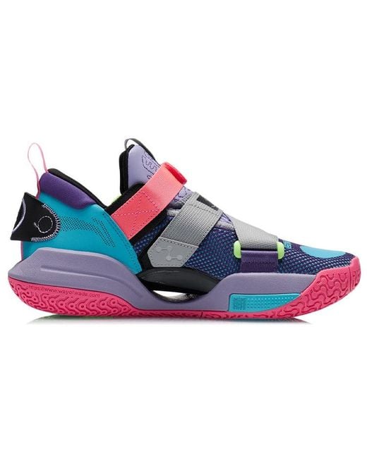 Li-ning Blue Wade All City 9 V2 'Tillandsia Ocean' for men