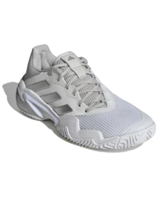 Adidas White (Wmns) Barricade 13