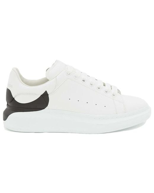 McQueen White Oversized Sneaker Heel' for men