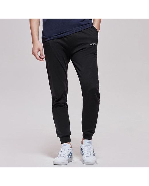 Adidas Black Neo Ce Lgtwght Tp Small Logo Sports Pants for men