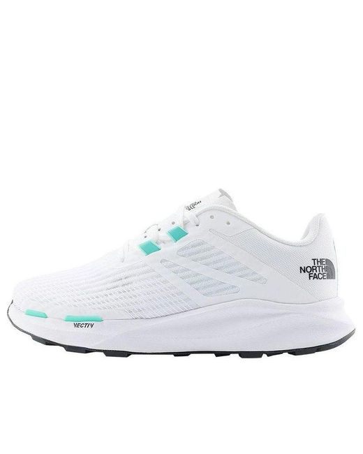 The North Face White Vectiv Eminus Running Shoes