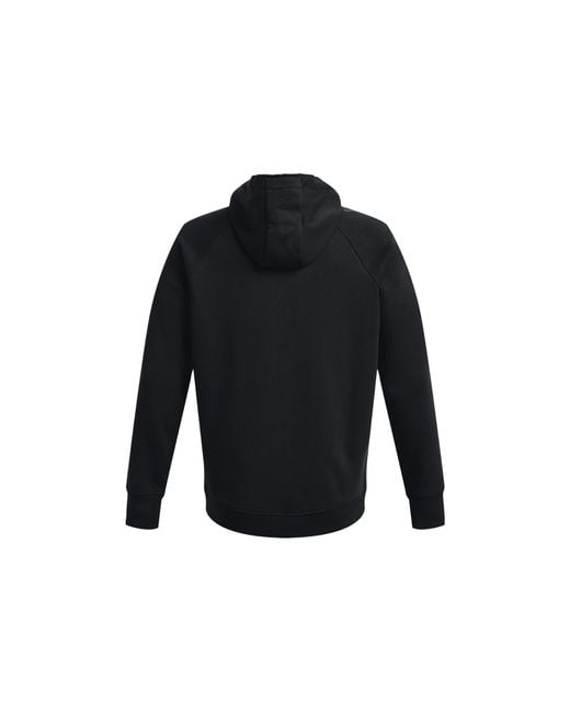 Under Armour Blue Heavyweight Terry Hoodie for men