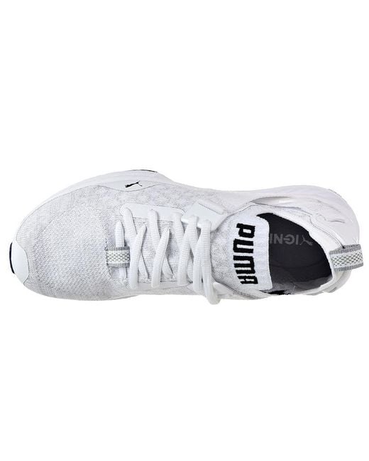 PUMA White Ignite Evoknit Lo for men