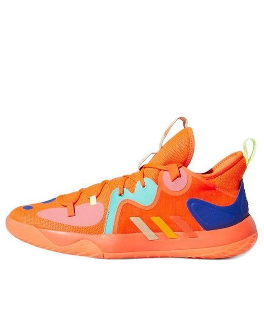 Adidas Orange Harden Stepback 2 'Solar' for men