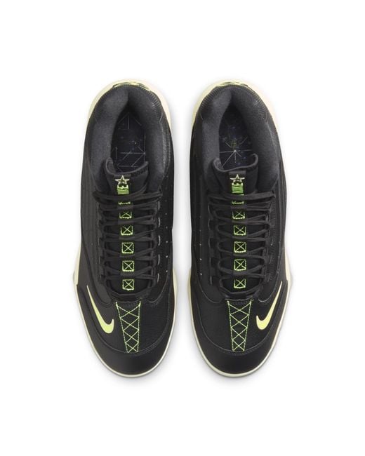 Nike Black Air Griffey Max 2 Cleats Volt' for men