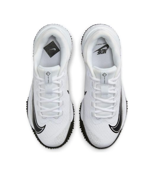 Nike White (Wmns) Alpha Huarache Elite 4 Turf
