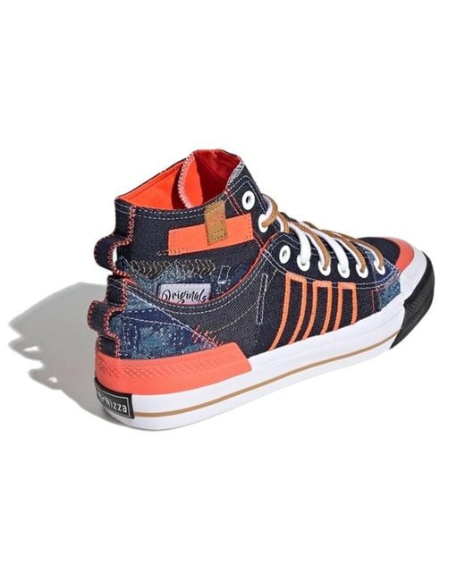Adidas Blue Nizza Hi Dl for men