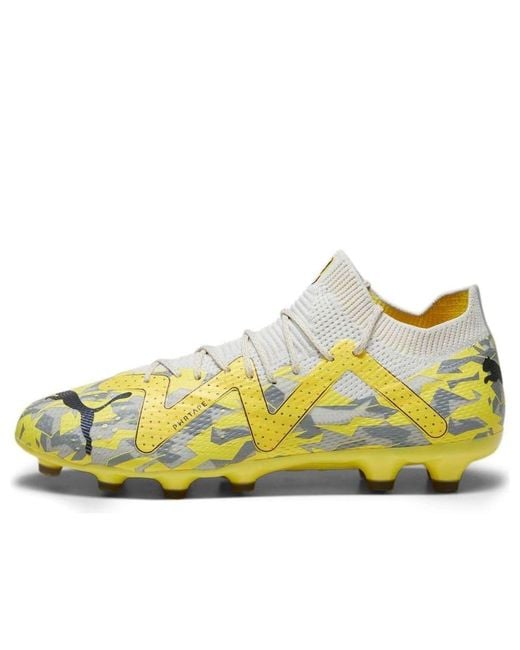 PUMA Yellow Future Ultimate 'Sedate Asphalt Blaze' for men