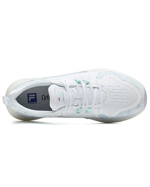 Fila White (Wmns) Athletics Low-Top Training Shoes