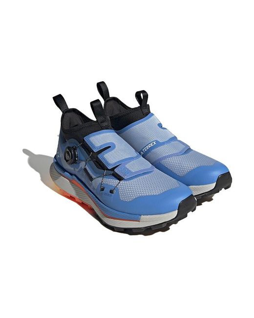 Adidas Blue Terrex Agravic Pro Trail Running Shoes Dawn Impact' for men