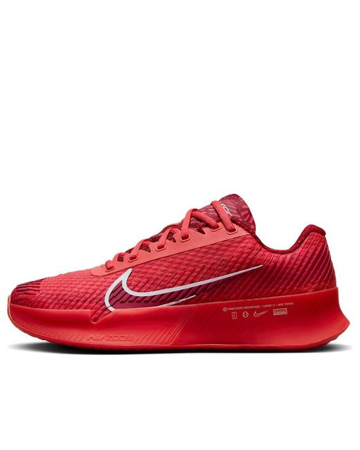 Nike Red Court Air Zoom Vapor 11 Hc