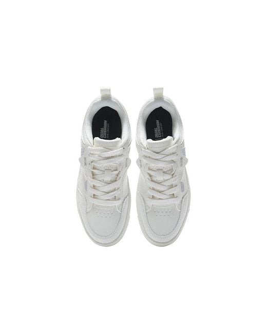 Li-ning White (Wmns) Ace Low 'Snow'