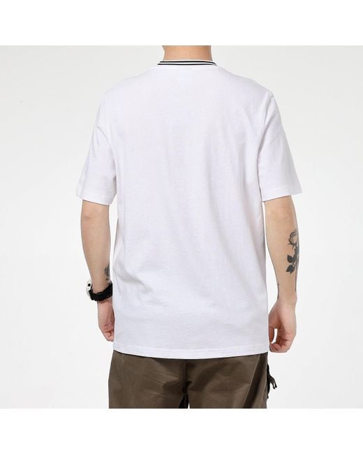PUMA White Downtown Pocket T-Shirt for men