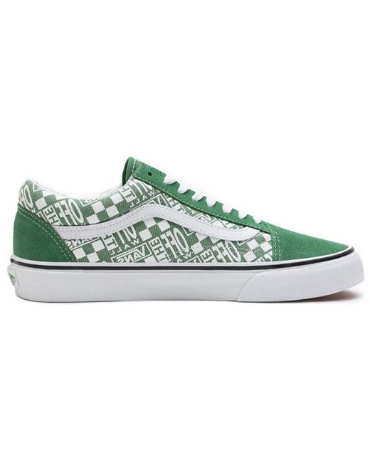 Vans Green Old Skool 'Off The Wall for men
