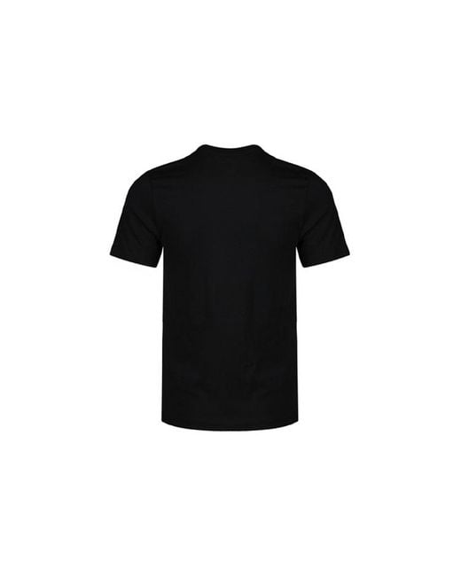 Nike Black Air Wings Round-Neck Short-Sleeve Tee for men