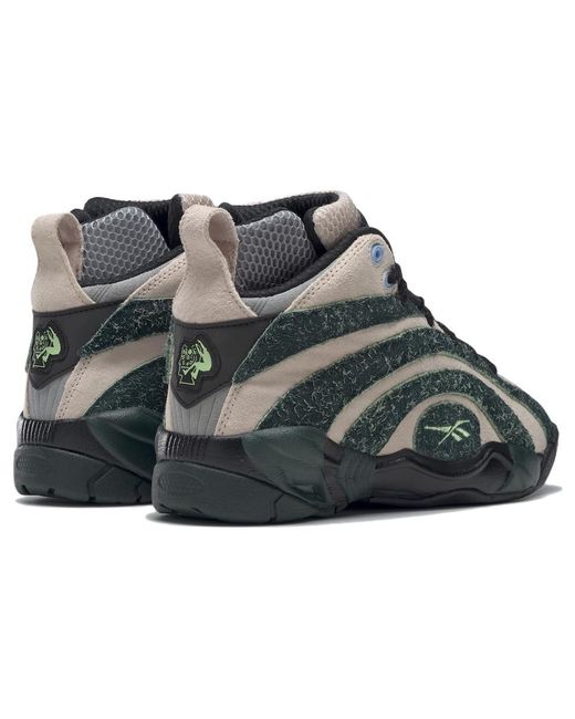 Reebok Green Shaqnosis X Brain Dead 'Dark Forest' for men