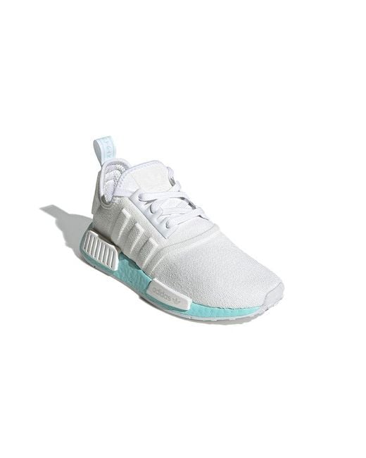 Adidas White (Wmns) Nmd_R1 Clear Aqua'
