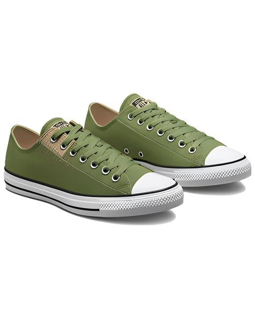 Converse Green Chuck Taylor All Star Stitched for men