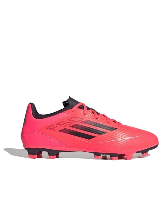 Adidas Red F50 'Turbo Aurora Platinum Metallic' for men
