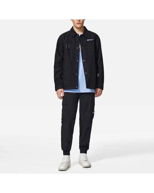 Li-ning Black X Glare Way Of Wade Graphic Jacket for men