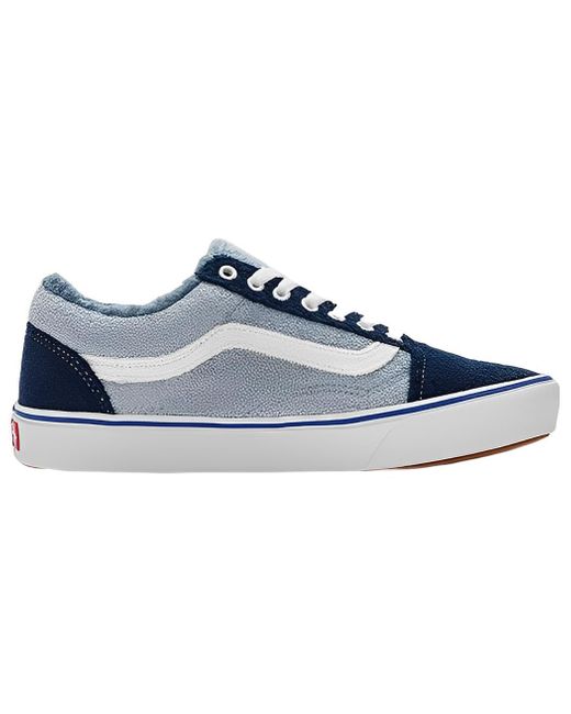 Vans Blue Comfycush Old Skool Denim' for men