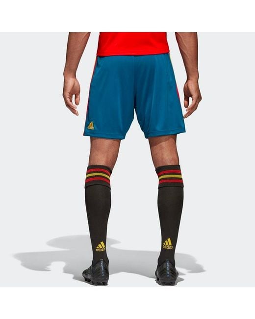Adidas Blue Rfcf Training Shorts Marine' for men
