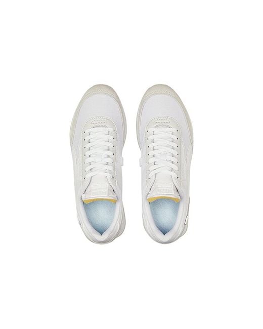 PUMA White Future Rider Play On Nimbus Cloud' for men