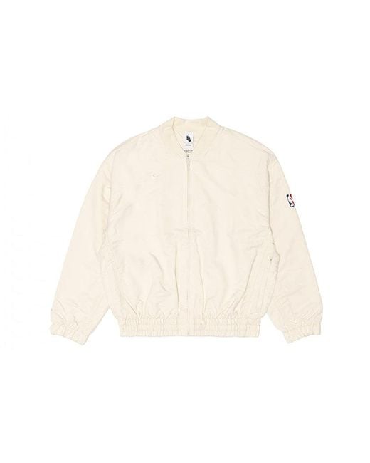 Nike Natural X Fear Of God Crossover Solid Color Basketball Sports Jacket Creamy for men