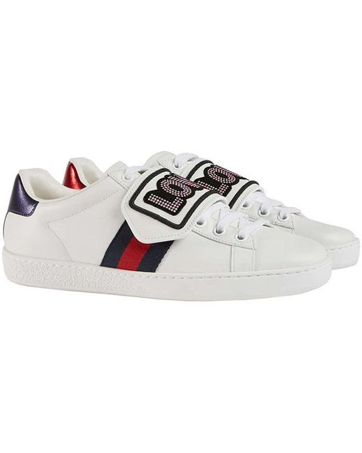 Gucci White (Wmns) Ace 'Loved'