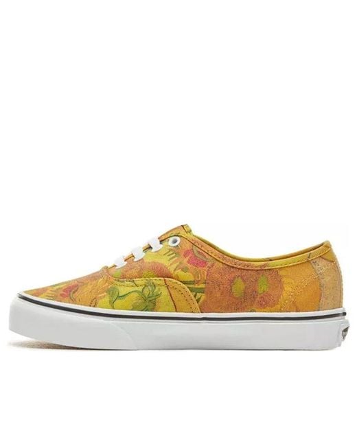 Vans Brown (Wmns) Authentic 'Van Gogh Sunflowers' for men