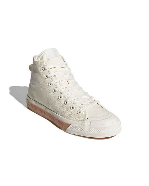 Adidas White Human Made X Nizza High 'Off' for men