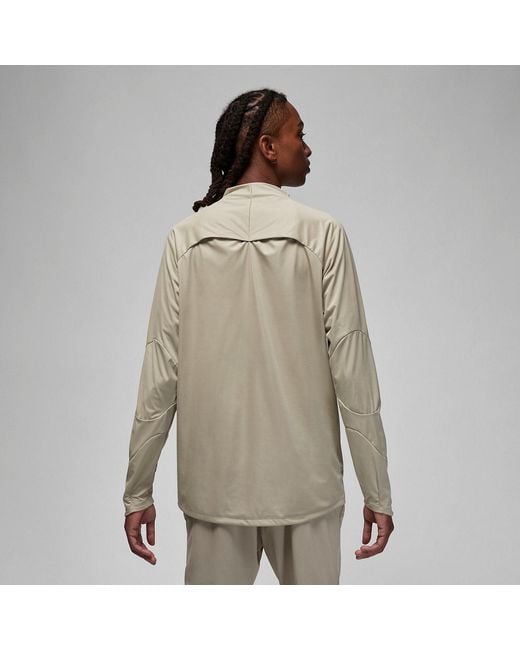 Nike Gray Paris Saint-Germain Strike Winter Warrior Third Storm-Fit Soccer Drill Top 'Stone' for men