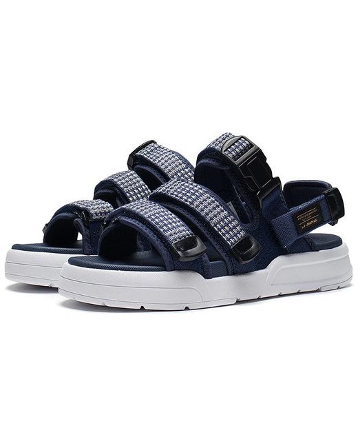 Li-ning Blue Coca Sandals for men
