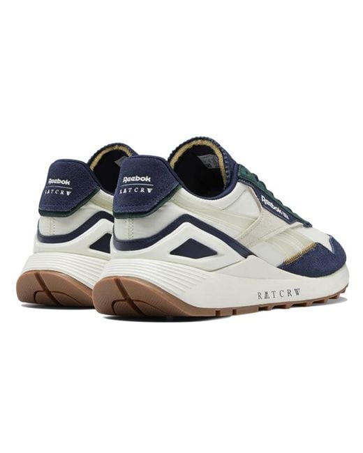 Reebok Blue Romantic Crown X Classic Legacy Az Low-Top