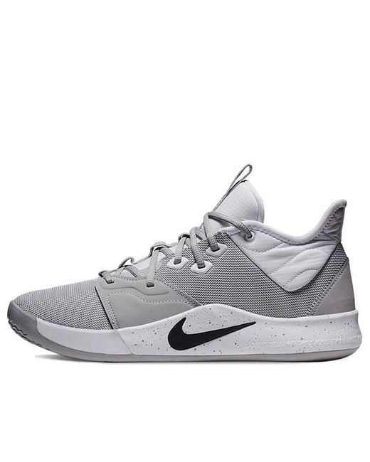 Nike Gray Pg 3 Tb 'Wolf' for men