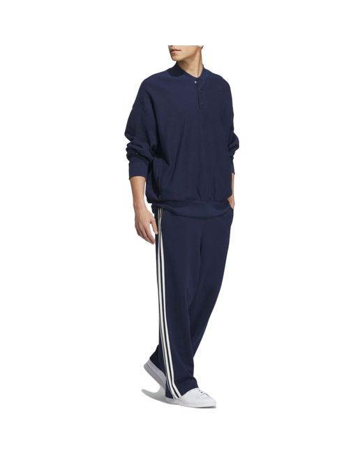 Adidas Blue Originals X Notitle Crew Sweatshirt for men